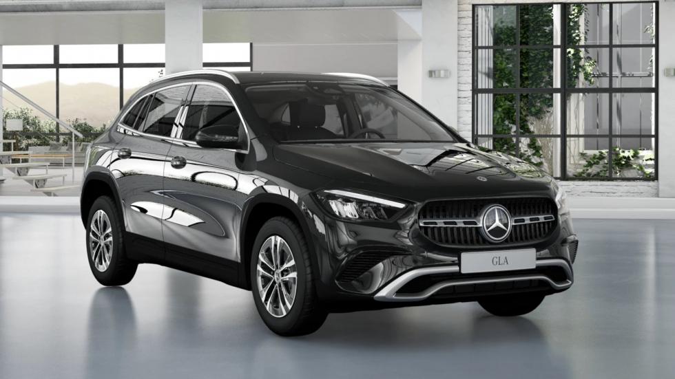 Ενδεικτικά, μία πρώτη εικόνα από την εμφάνιση της Mercedes GLA 180, όπως τη δείχνει ο διαμορφωτής της μάρκας.