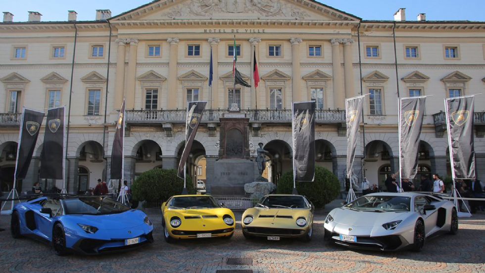 Το παρελθόν και το παρόν της Lamborghini συναντιούνται…