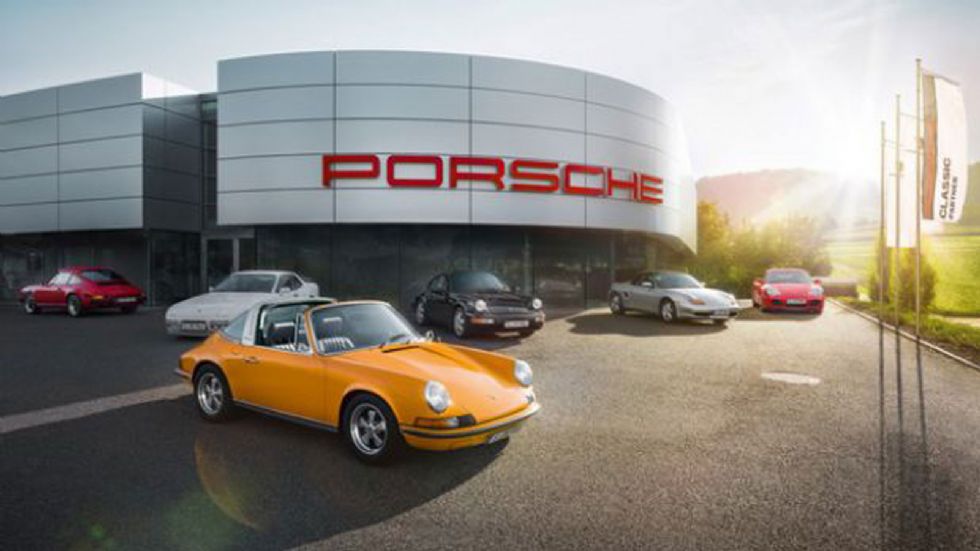 H Porsche θα δημιουργήσει ένα δίκτυο εκθέσεων, αλλά και συνεργείων για τα κλασικά της μοντέλα. 
