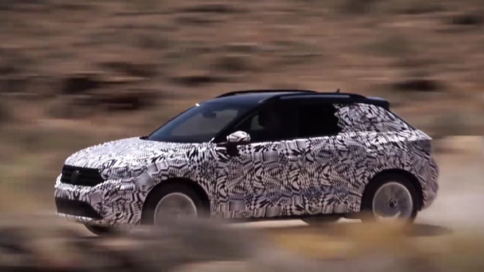 H VW δίνει το πρώτο προωθητικό βίντεο του T-Roc, το οποίο βρίσκεται καμουφλαρισμένο στη φάση των δοκιμών.