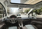 Το εσωτερικό του νέου Opel Meriva αποπνέει αέρα ποιότητας, ενώ έχει και πολλούς αποθηκευτικούς χώρους 