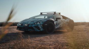  Lamborghini Huracan Sterrato    teaser 