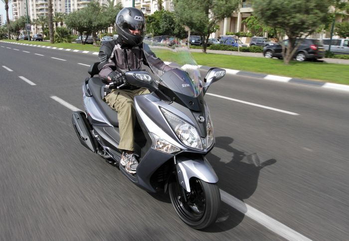 Αποστολή στο Ισραήλ: SYM GTS 300i