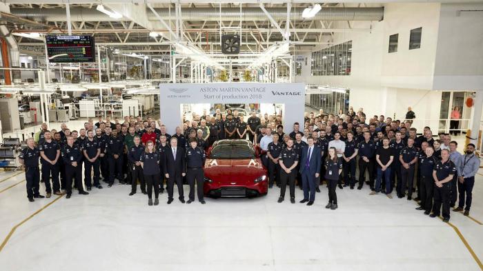 Η παραγωγή της νέας Aston Martin Vantage είναι και επισήμως γεγονός.