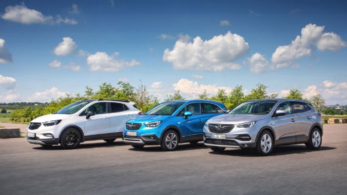 Η Opel έχει λανσάρει 85 νέους κινητήρες που ήδη πληρούν το μελλοντικό πρότυπο εκπομπών ρύπων με την οικογένεια μοντέλων SUV, Opel X-family -Crossland X, Grandland X και Mokka X- να βρίσκεται στο προσκ
