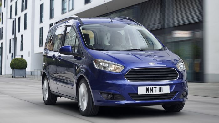 Η Ford υπόσχεται οικονομία καυσίμου, καθώς οι καταναλώσεις του νέου Tourneo Courier ξεκινούν από τα 3,7 λτ./100 χλμ.