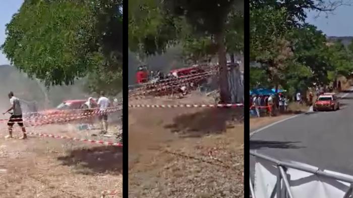 Ατύχημα με τραυματίες σε ανάβαση στη Δημητσάνα [video]