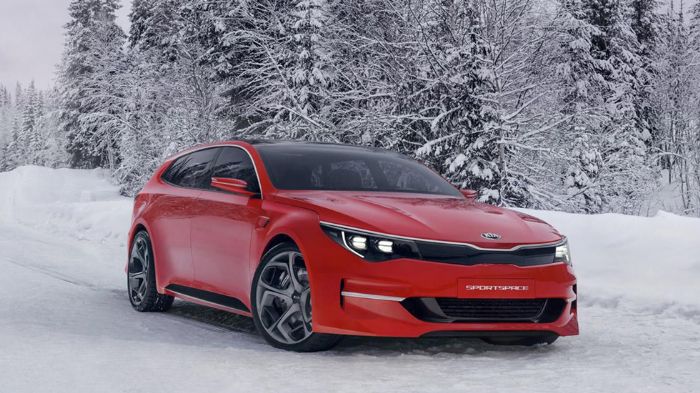 Το station wagon της Kia Το station wagon της Kia