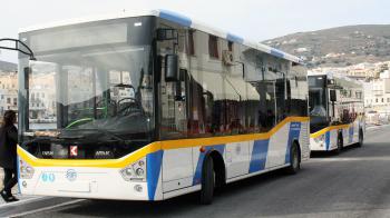 Σύρος: Αύξανονται τα δρομολόγια των λεωφορείων