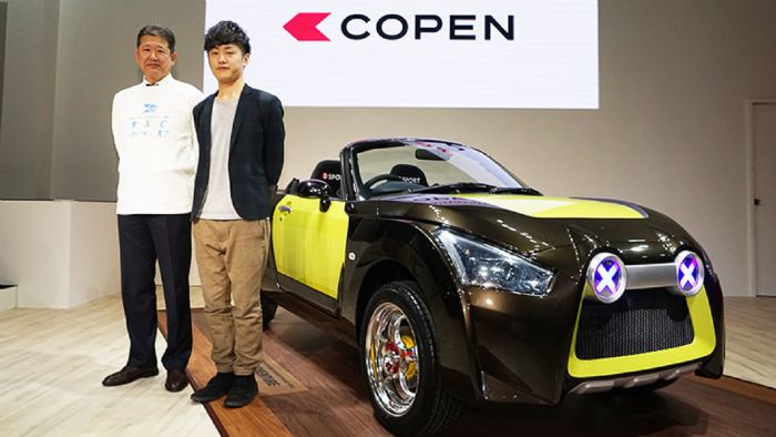 Το Daihatsu Copen Adventurer το γνωρίσαμε στην περσινή έκθεση του Τόκιο ως πρωτότυπο όχημα, στην οποία η έκδοση παραγωγής παραμένει πιστή.