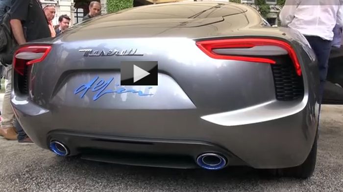 «Μάγεψε» η Maserati Alfieri με τον V8