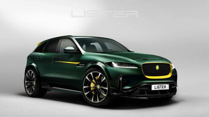 Η Jaguar F-Pace της Lister