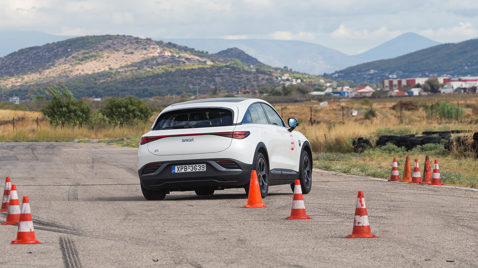 smart #3 στη δοκιμή αποφυγής κινδύνου Elk Test
