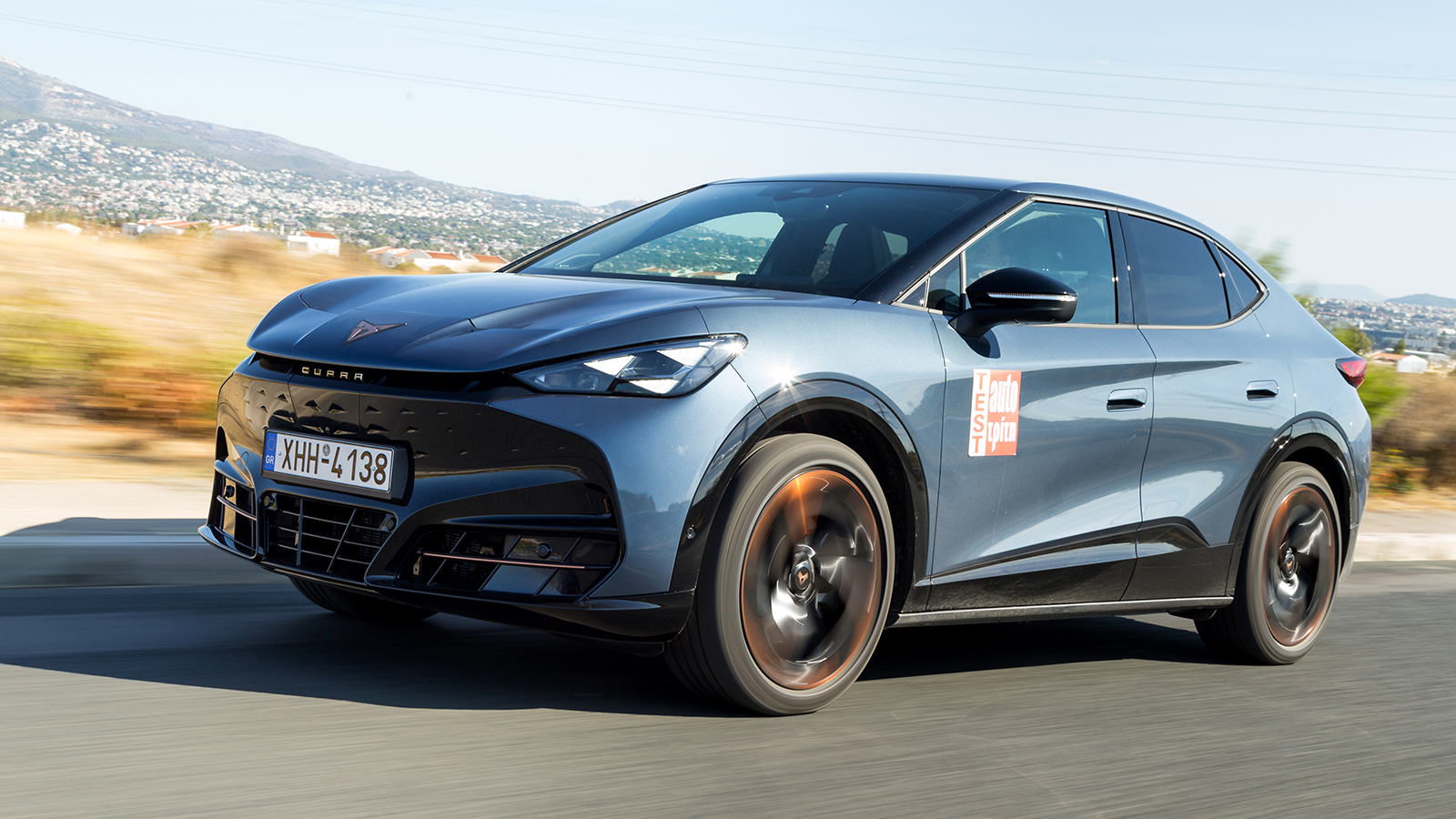CUPRA Tavascan VZ 4WD σε δοκιμή φρεναρίσματος 100-0 χλμ./ώρα