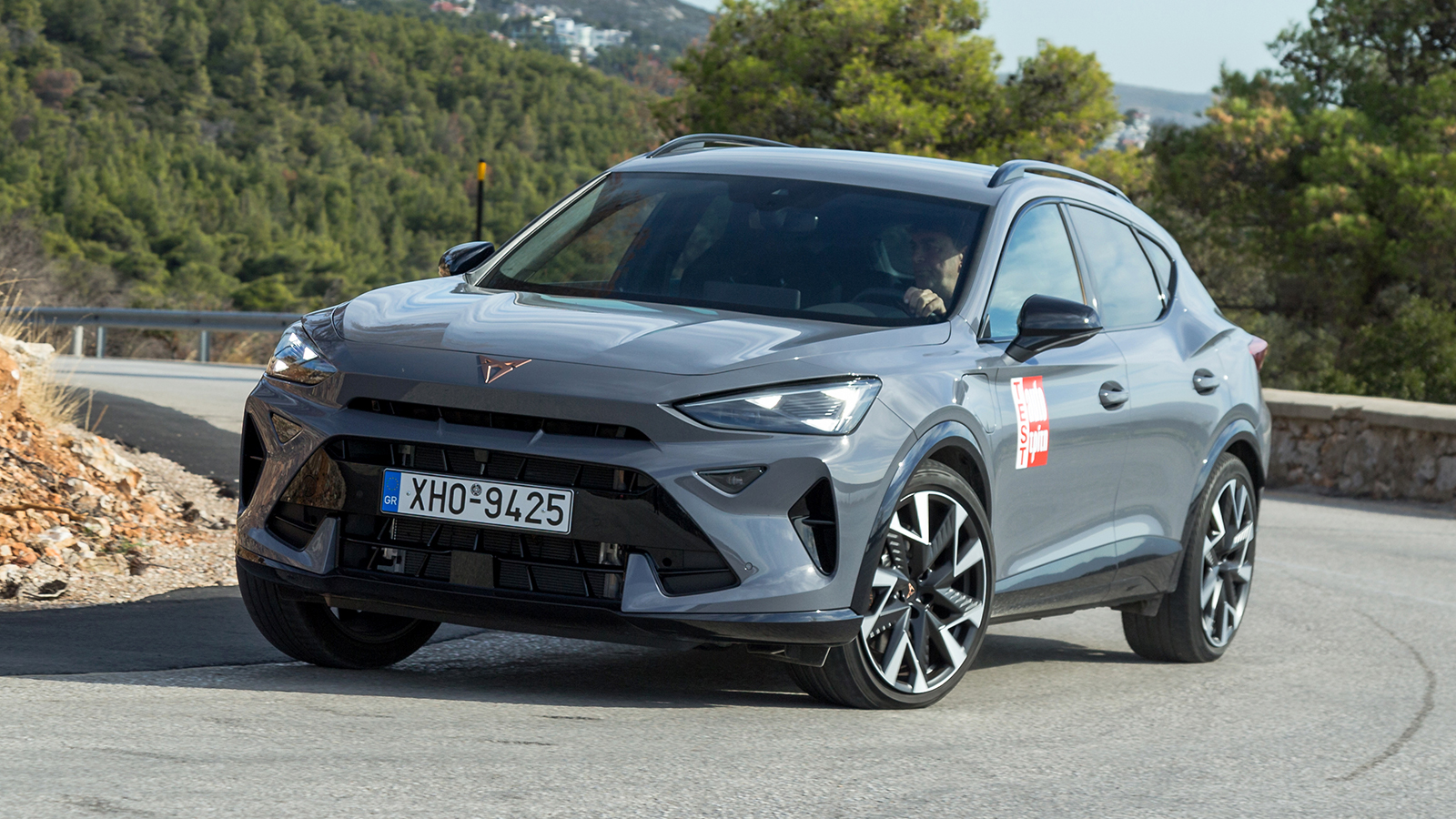 CUPRA Formentor eHybrid VZ σε μέτρηση φρεναρίσματος