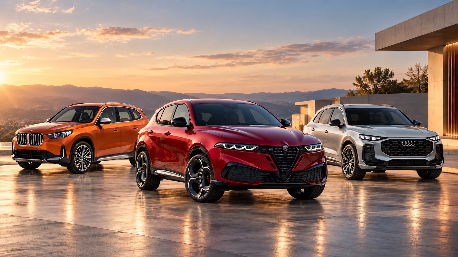 Alfa Romeo Tonale PHEV Plug-in Hybrid Q4 σε σύγκριση leasing με BMW X1 και Audi Q3