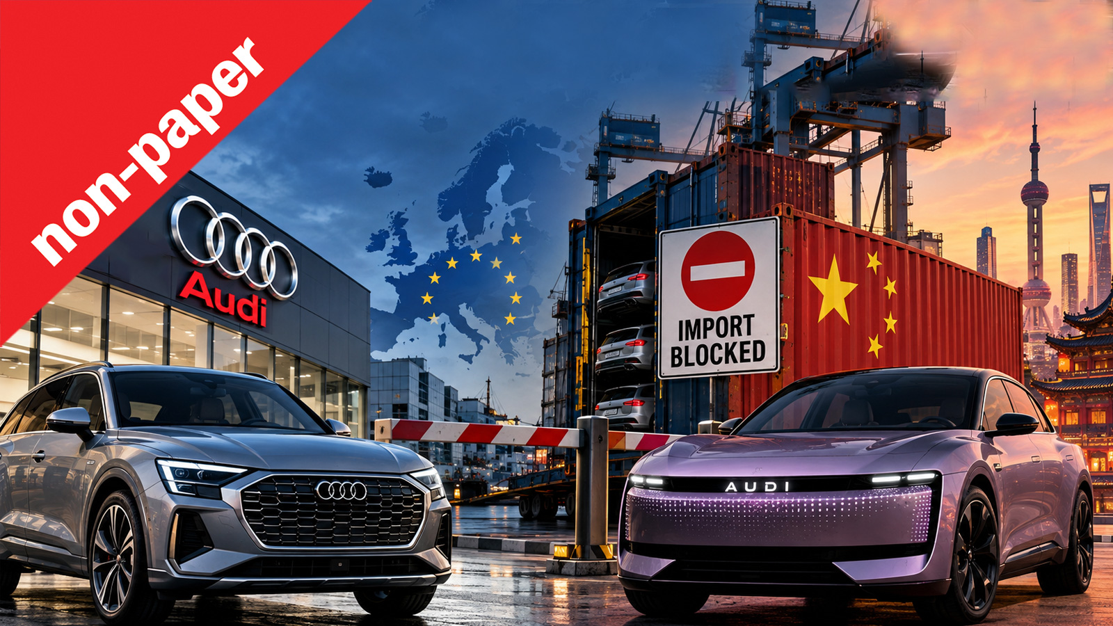 Η Audi μπλοκάρει την εισαγωγή της AUDI στην Ευρώπη. Μισό λεπτό, τι;