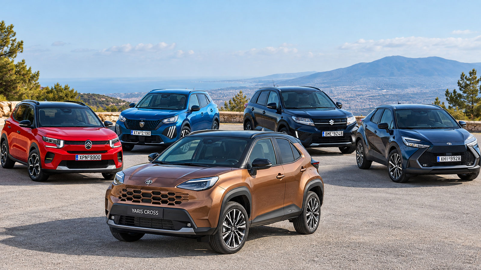 Πόσο έχουν με δόσεις τα 5 best seller SUV της ελληνικής αγοράς;
