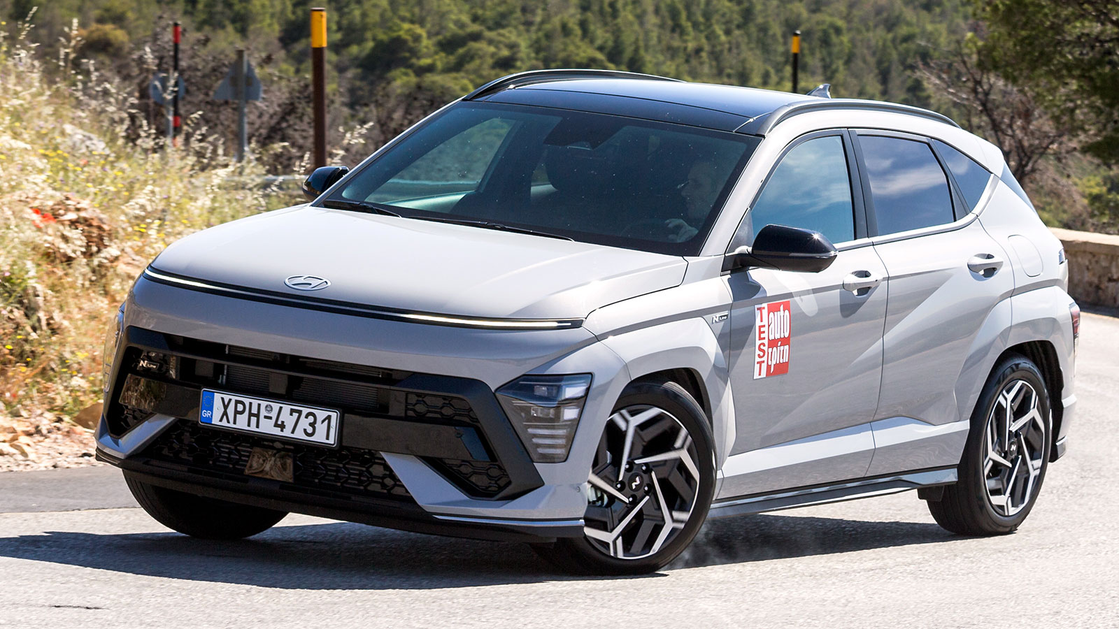 Hyundai Kona σε κίνηση