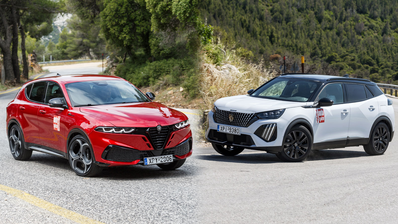 Alfa Romeo Tonale Peugeot 2008 εύκολη είσοδος κάθισμα μαρσπιέ
