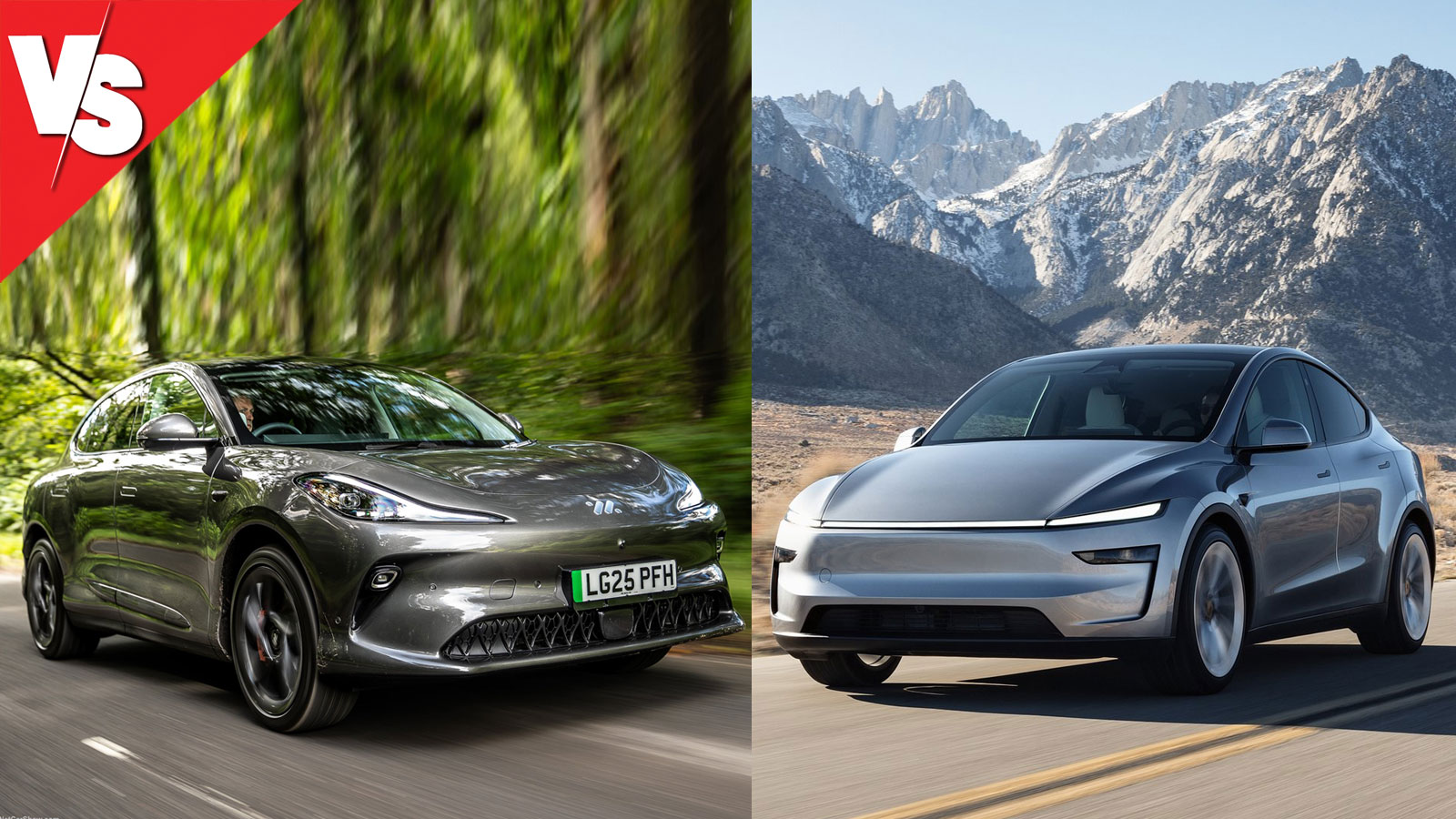 MG IM6 & Tesla Model Y σε κίνηση
