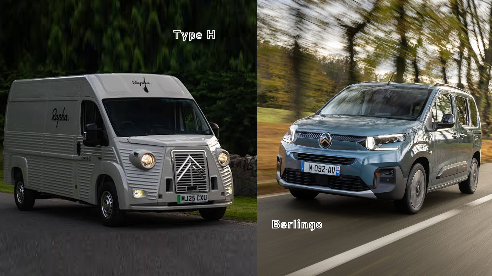Citroen Type H και Citroen Berlingo