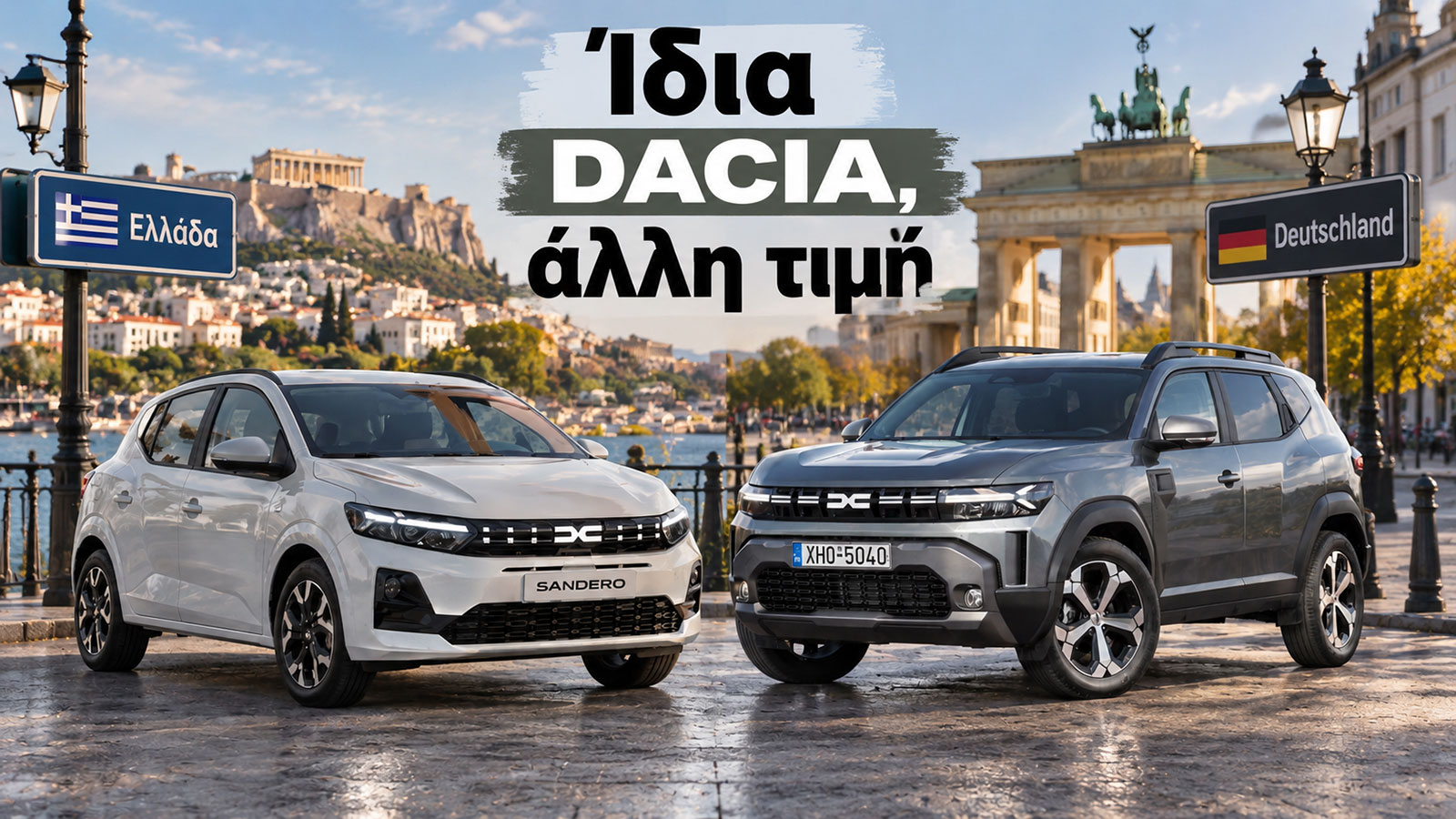 Dacia Sandero και Duster