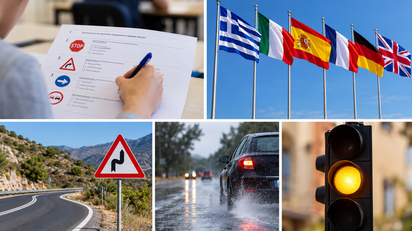 Στην Ελλάδα κόβεσαι με 2 λάθη στα σήματα. Πόσα επιτρέπουν οι άλλες χώρες;