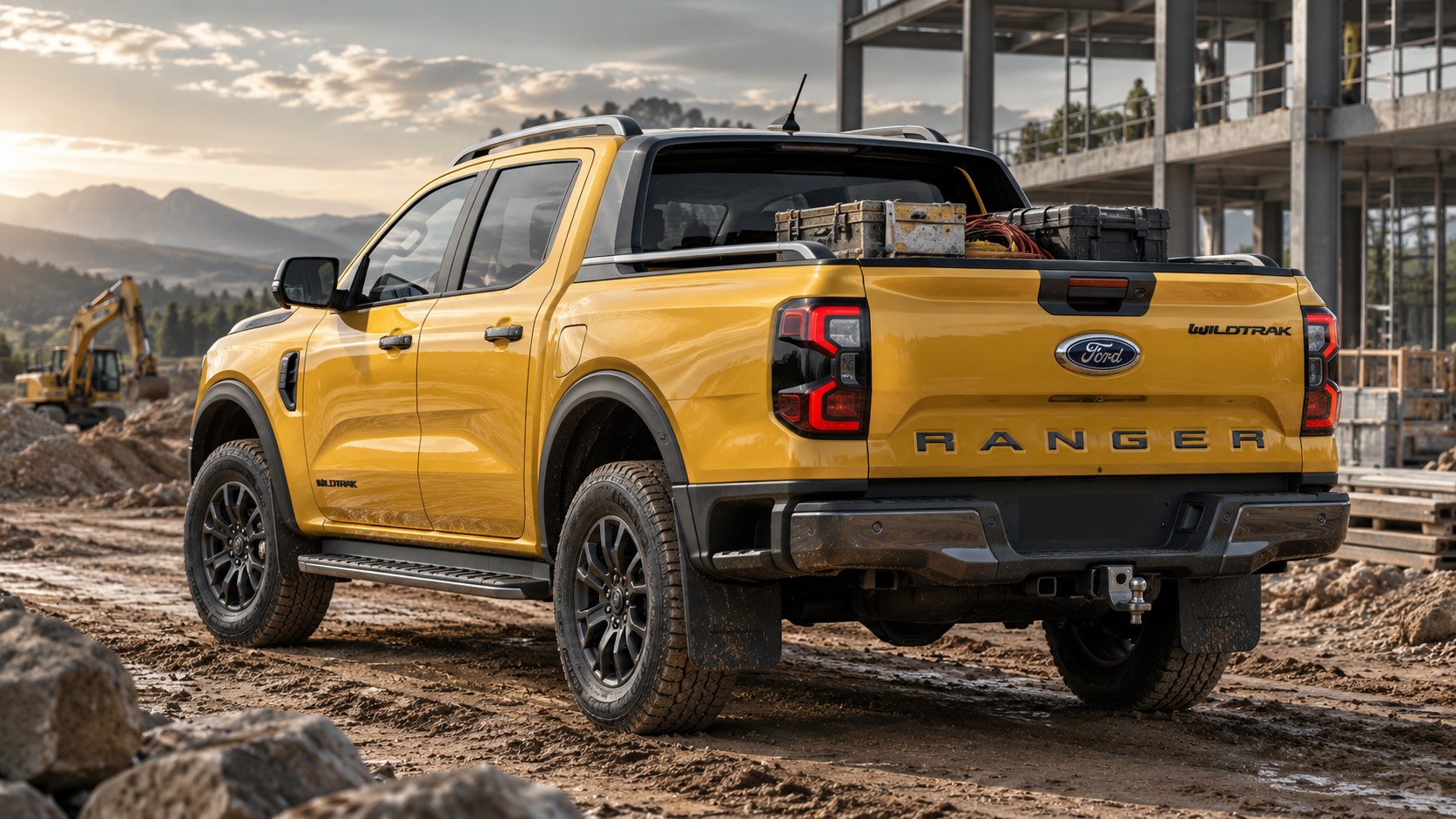 Ford Ranger pick-up.