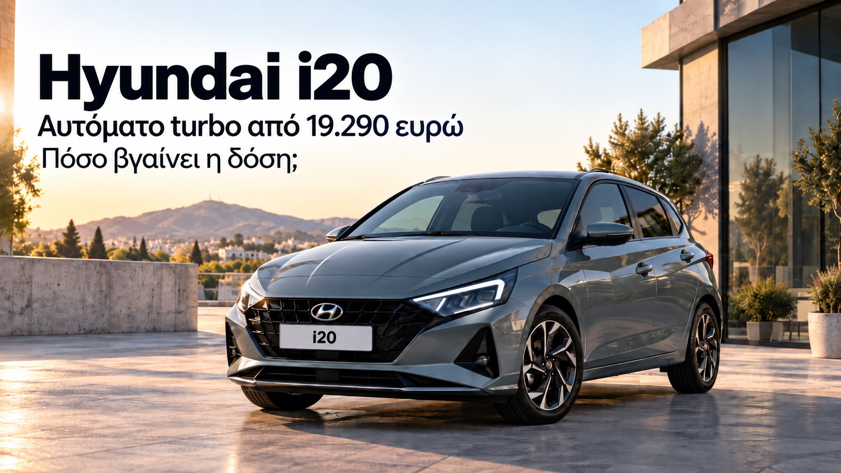 Hyundai i20: Πόσο βγαίνει η δόση για το αυτόματο turbo των 19.290 ευρώ;