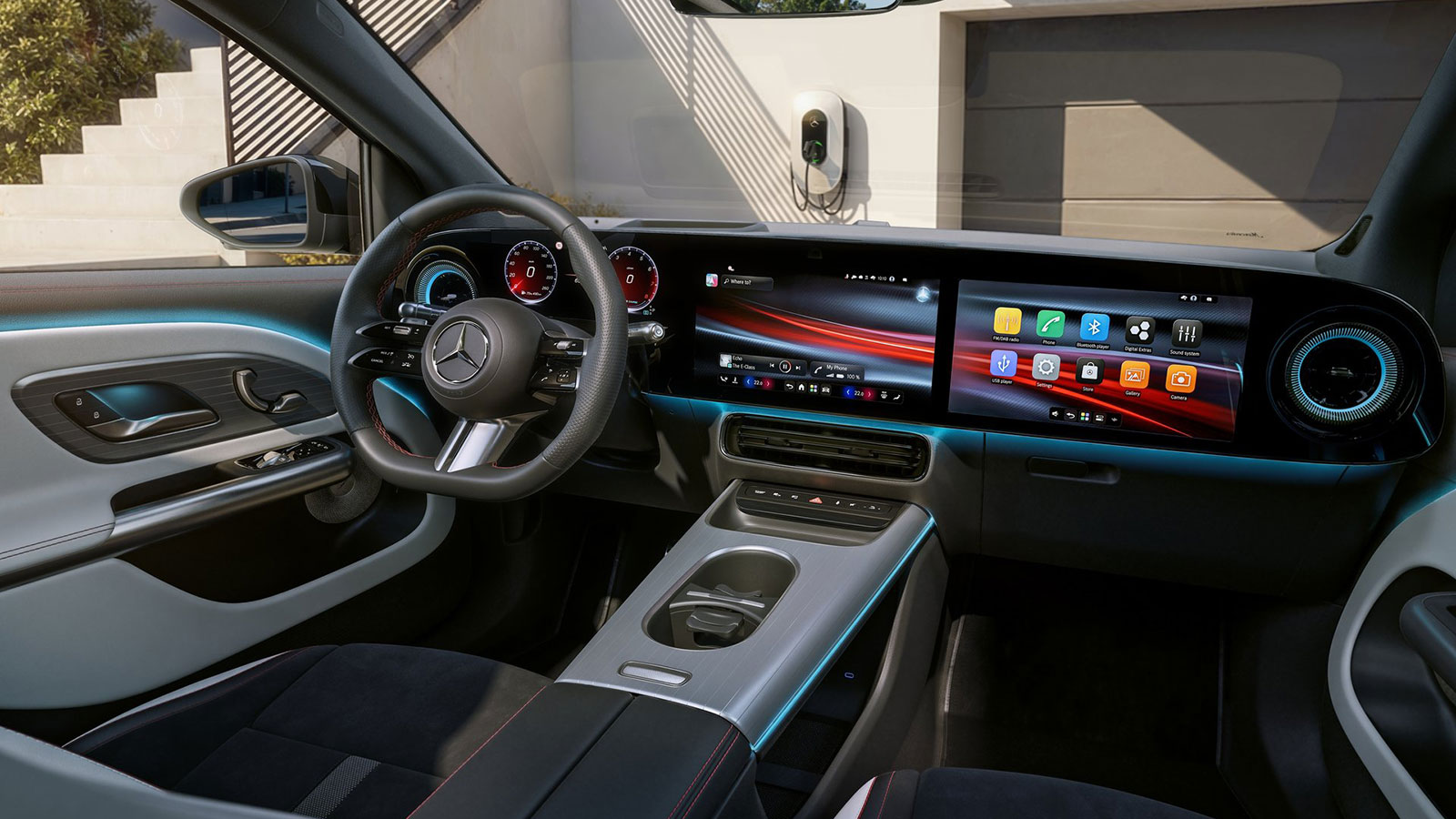 Νέα Mercedes GLA Electric χώροι και σχεδίαση