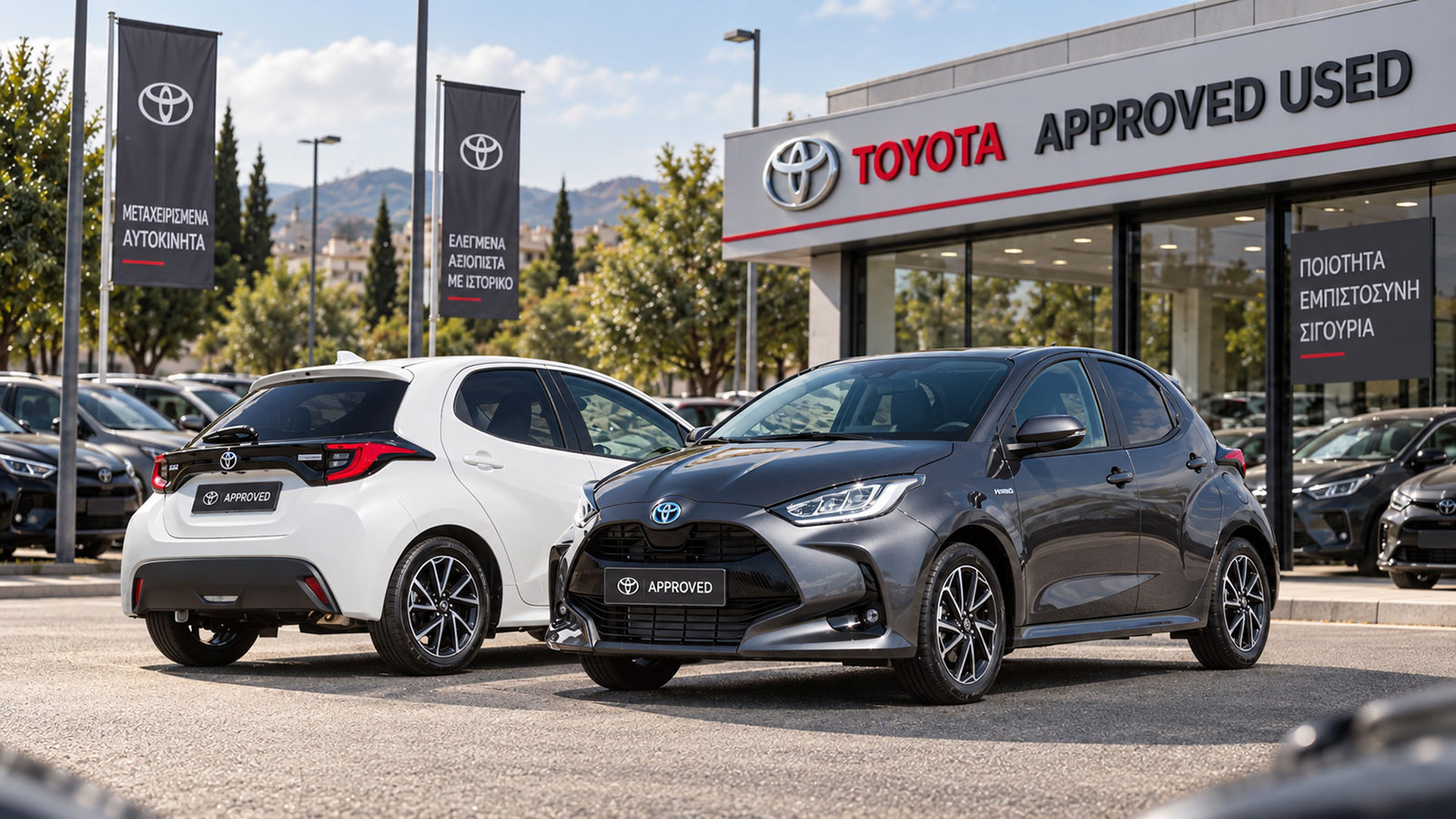 Μεταχειρισμένα Toyota Yaris στην ψηφιακή πλατφόρμα Toyota Approved Used