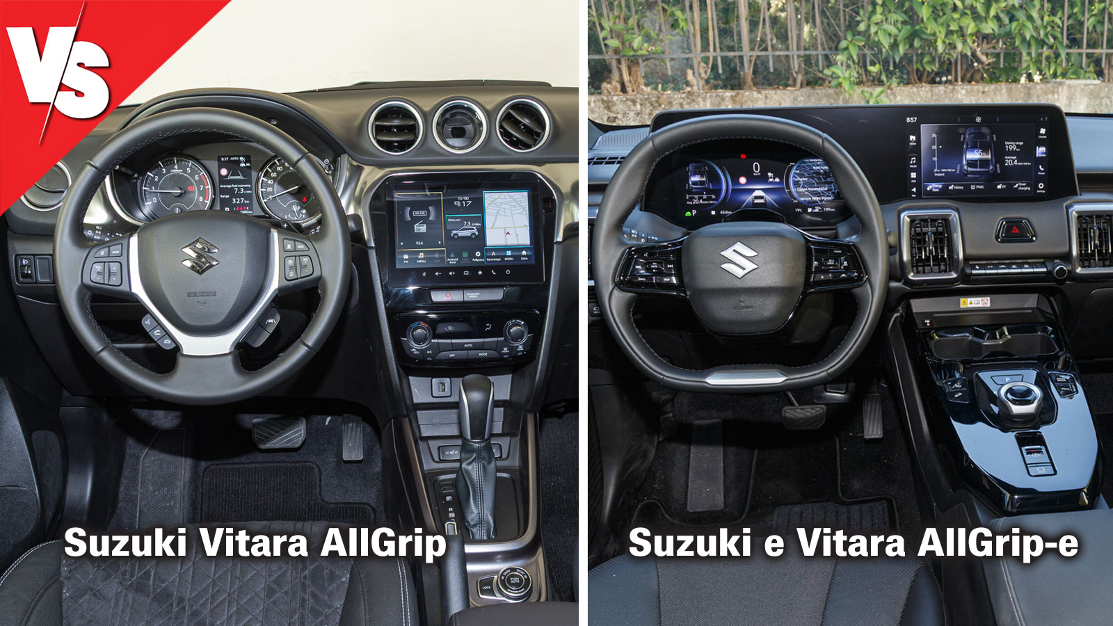 Suzuki Vitara AllGrip και Suzuki e Vitara 4x4 με διαφορά τιμής 2.640 ευρώ
