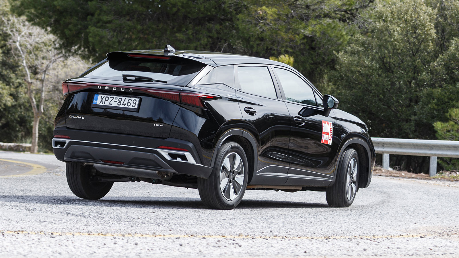 Omoda 5 SHS-H Hybrid 224 ίππων με κατανάλωση ταξιδιού 5,4 λτ./100 χλμ.