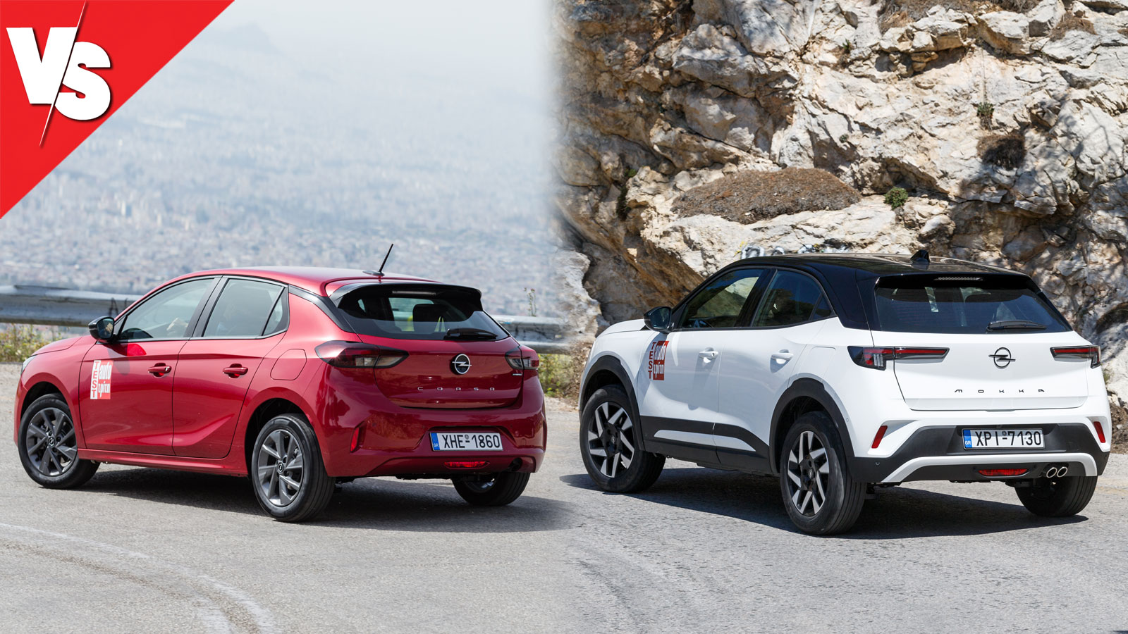 Opel Corsa Hybrid αυτόματο κιβώτιο και Opel Mokka μηχανικό