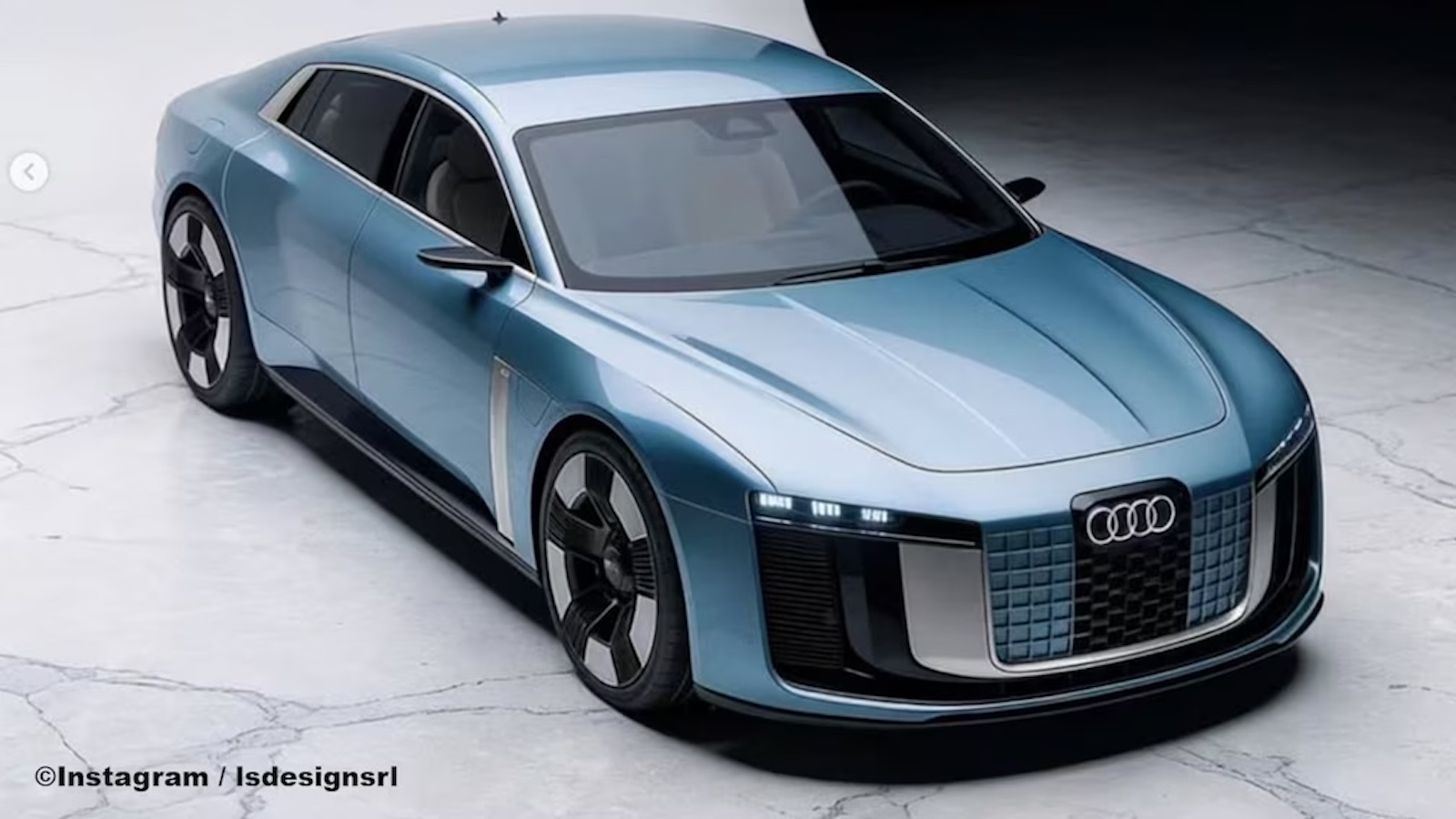 render της επόμενης γενιάς του Audi A8 με επιρροές από το Concept C