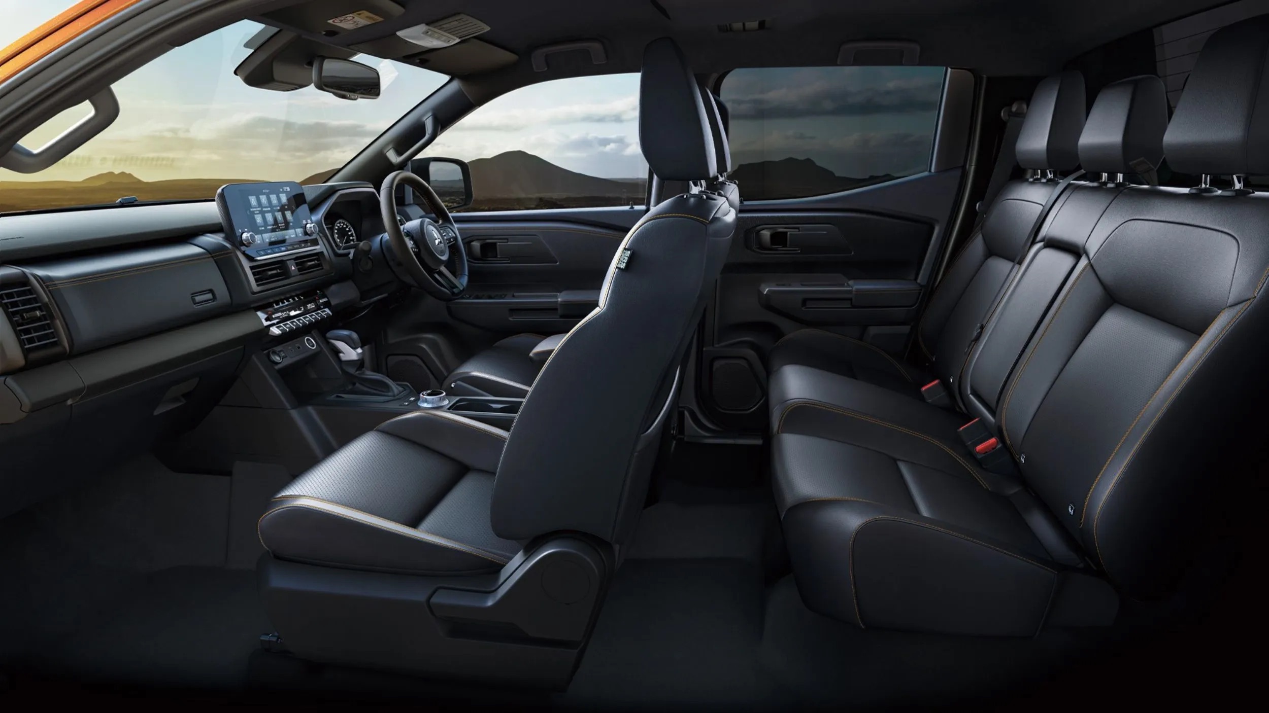 Mitsubishi L200 uk interior