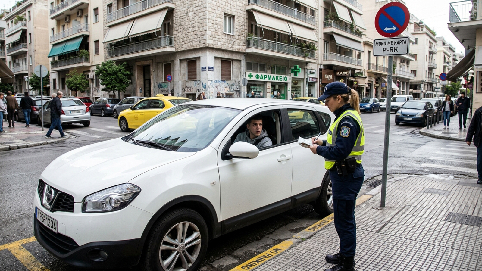 Περιμένεις με αναμμένη μηχανή; Τι λέει ο ΚΟΚ & ποια τα πρόστιμα
