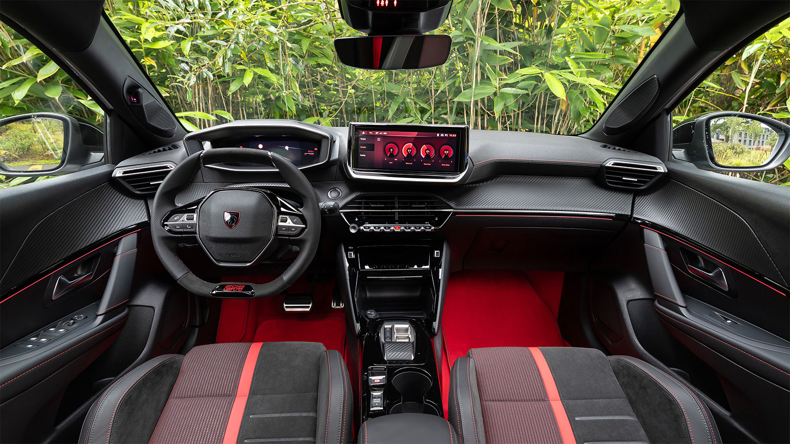 Peugeot e-208 GTi εσωτερικό