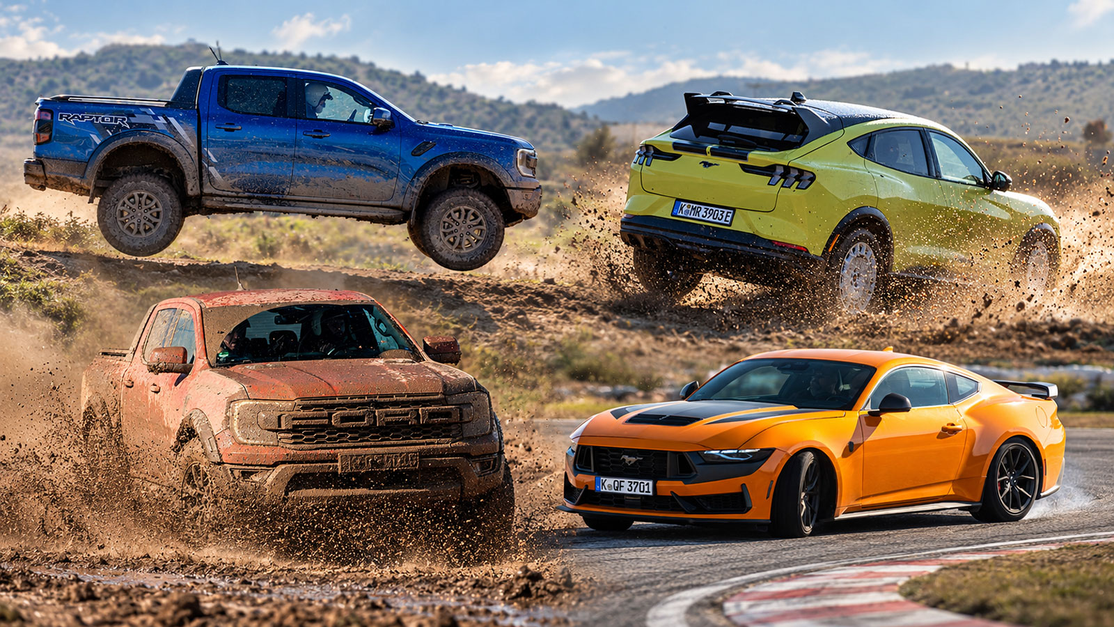 «Ready Set Ford» με Ford Mustang και Ranger Raptor
