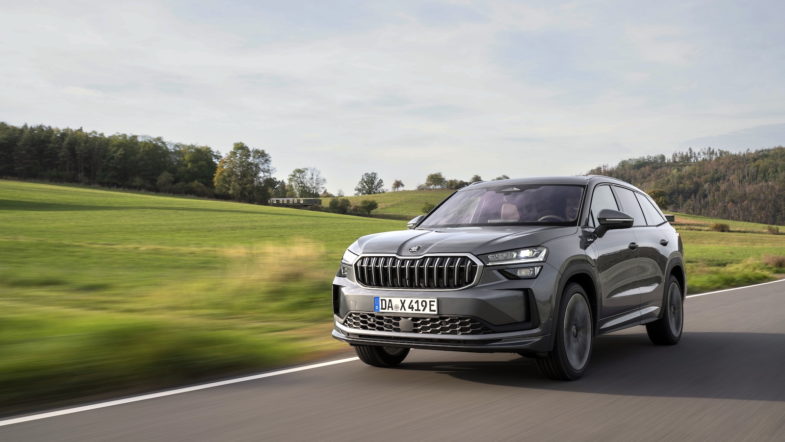 Το νέο Skoda Kodiaq στην κορυφαία έκδοση εξοπλισμού Laurin & Klement με το Plug-in Hybrid σύνολο των 272 ίππων.