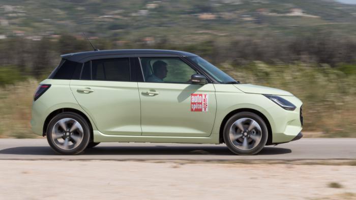 Suzuki Swift με απόσταση φρεναρίσματος 46,1 μέτρων από τα 100 χλμ./ώρα