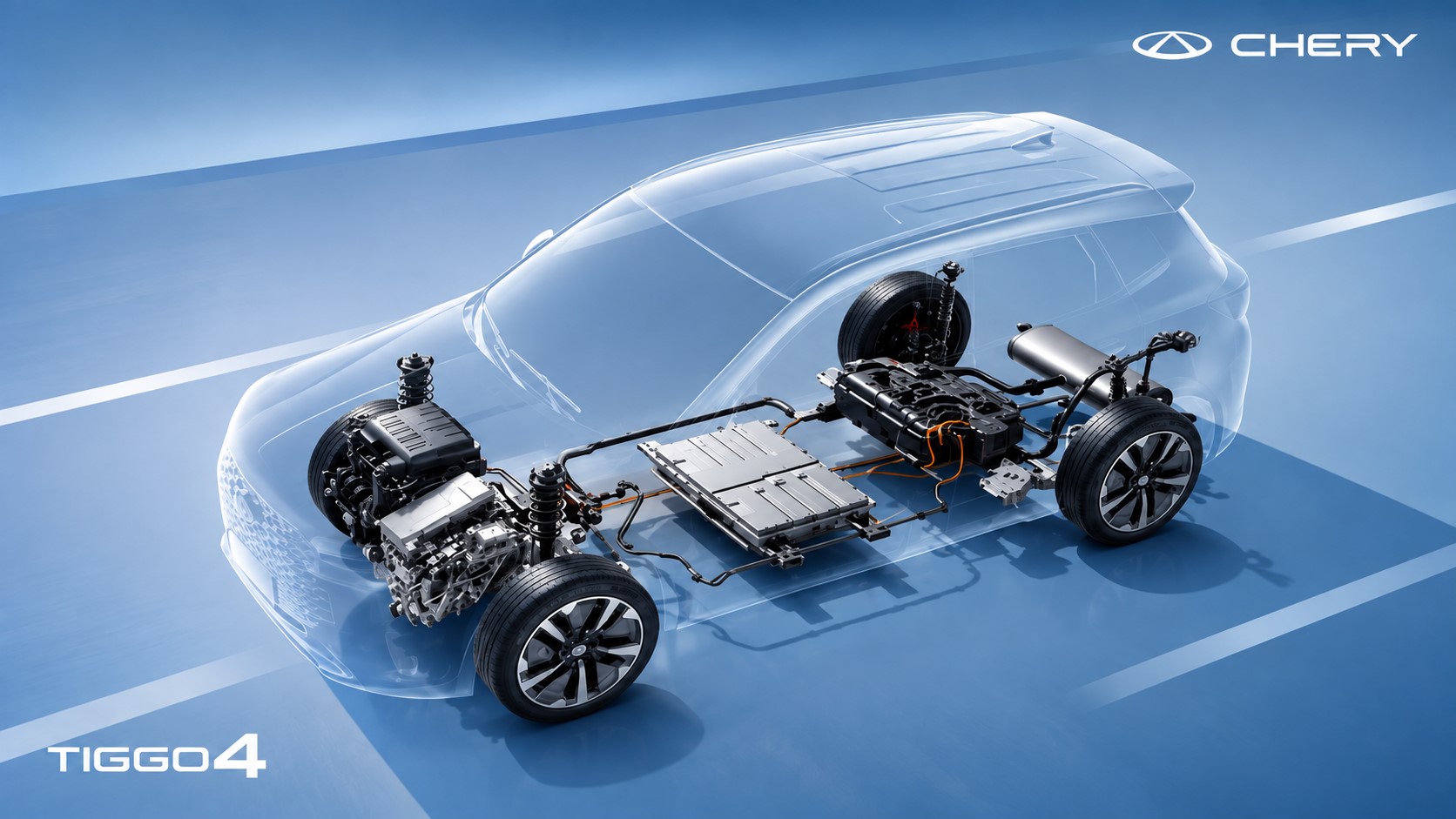 Σύγκριση ισχύος Chery Tiggo 4 Hybrid και MG ZS Hybrid+.