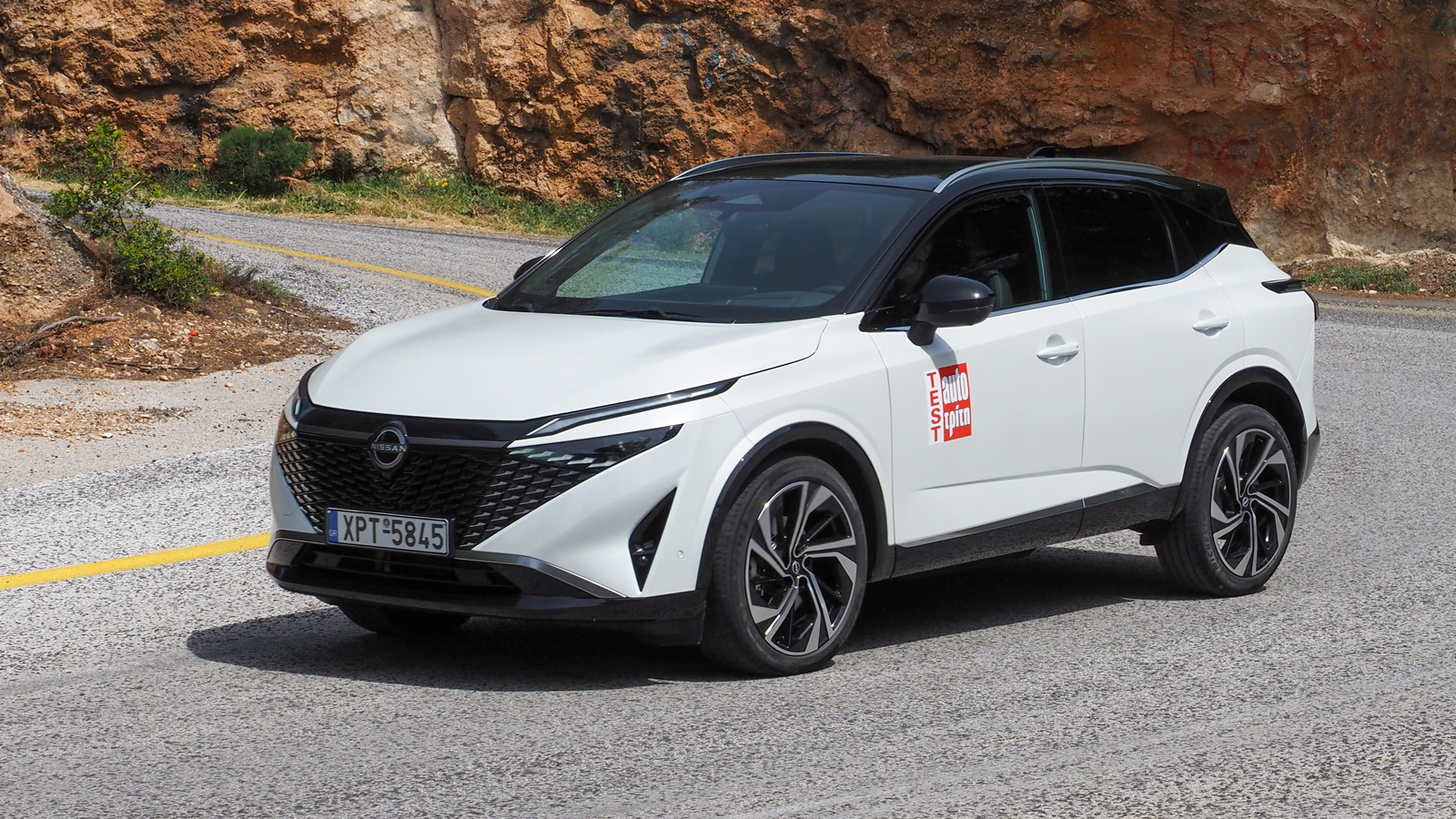 Nissan Qashqai στο ELK Test με 77 χλμ./ώρα.