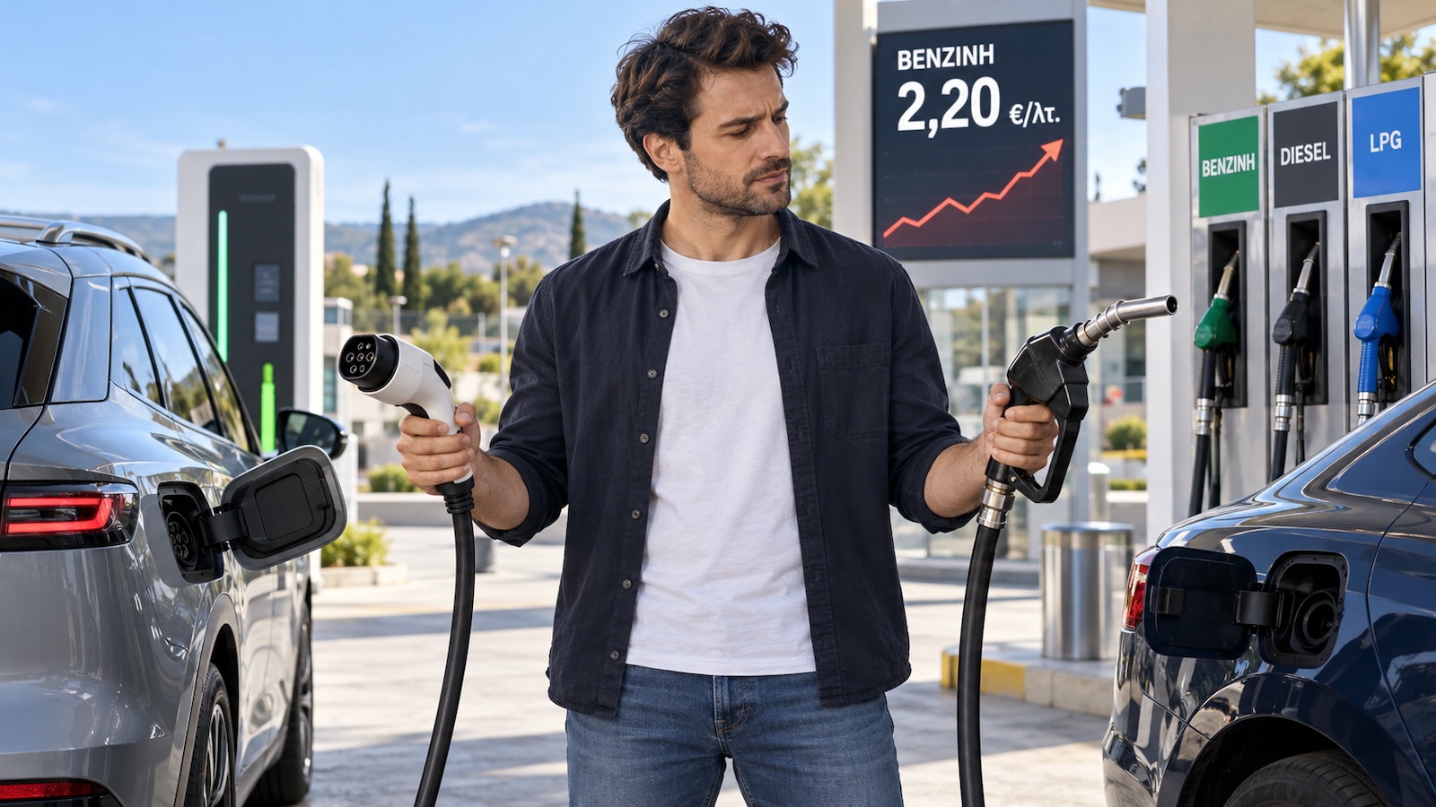 Σύγκριση βενζινοκίνητου, υβριδικού, diesel και ηλεκτρικού αυτοκινήτου με βάση το κόστος κίνησης