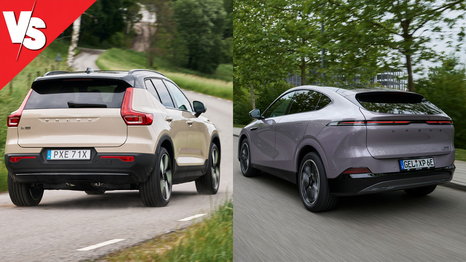 Volvo EX40 και XPeng G6 σύγκριση τιμών ισχύος και αυτονομίας