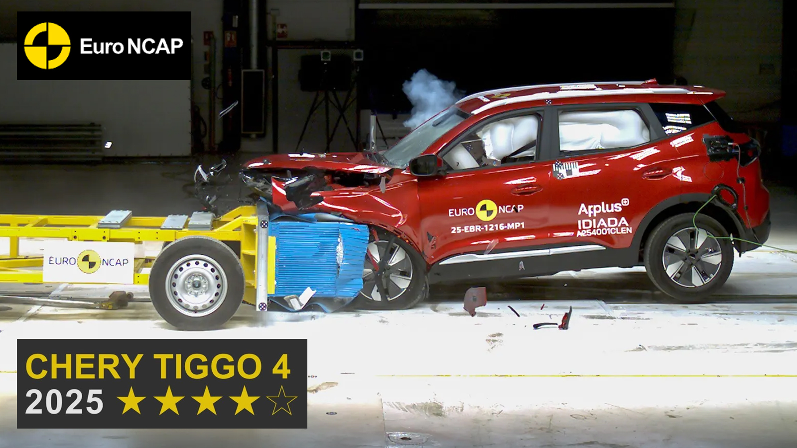 Chery Tiggo 4 Hybrid και αξιολόγηση ασφάλειας Euro NCAP.
