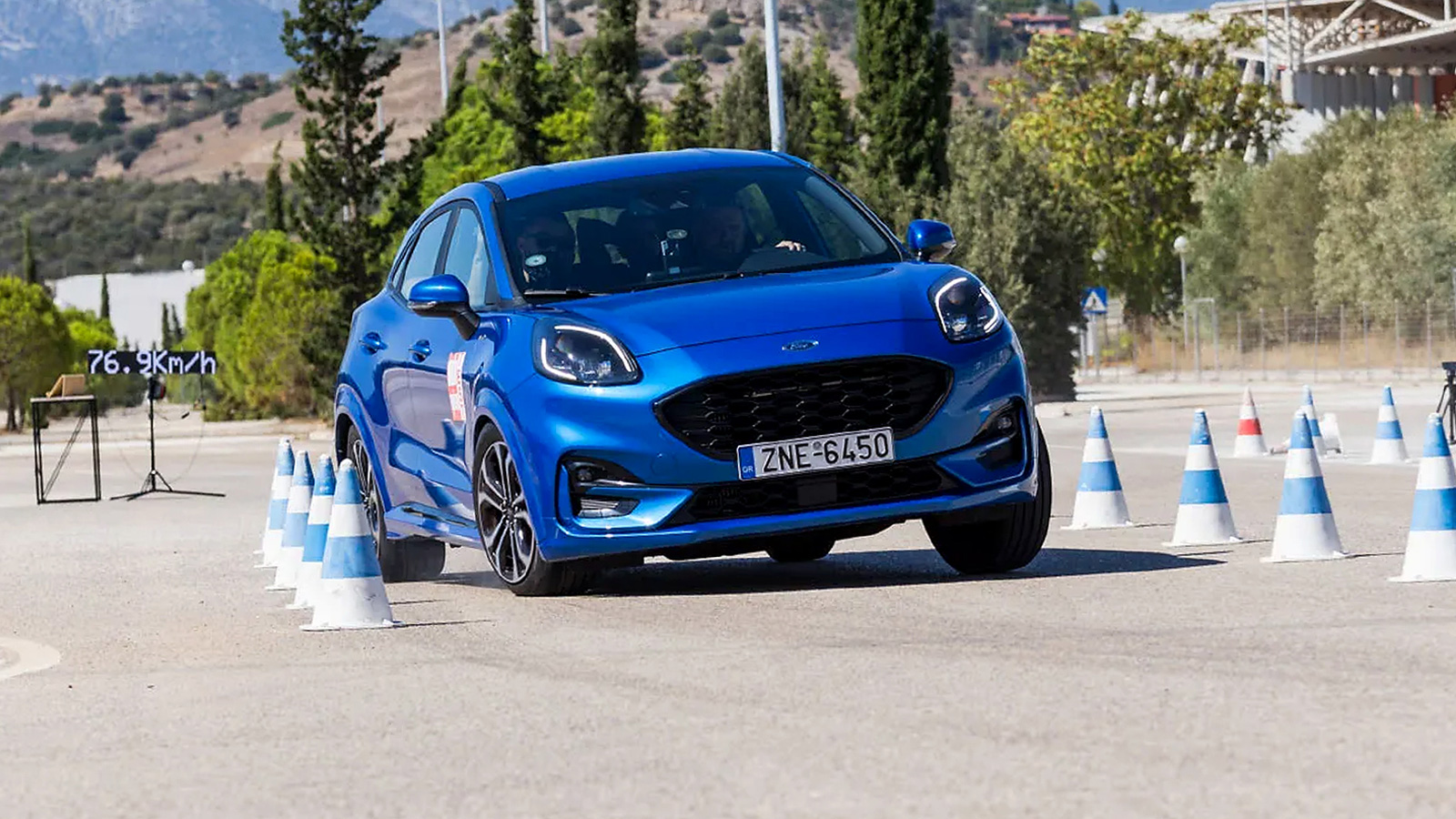 Ford Puma στη δοκιμασία αποφυγής κινδύνου Elk Test