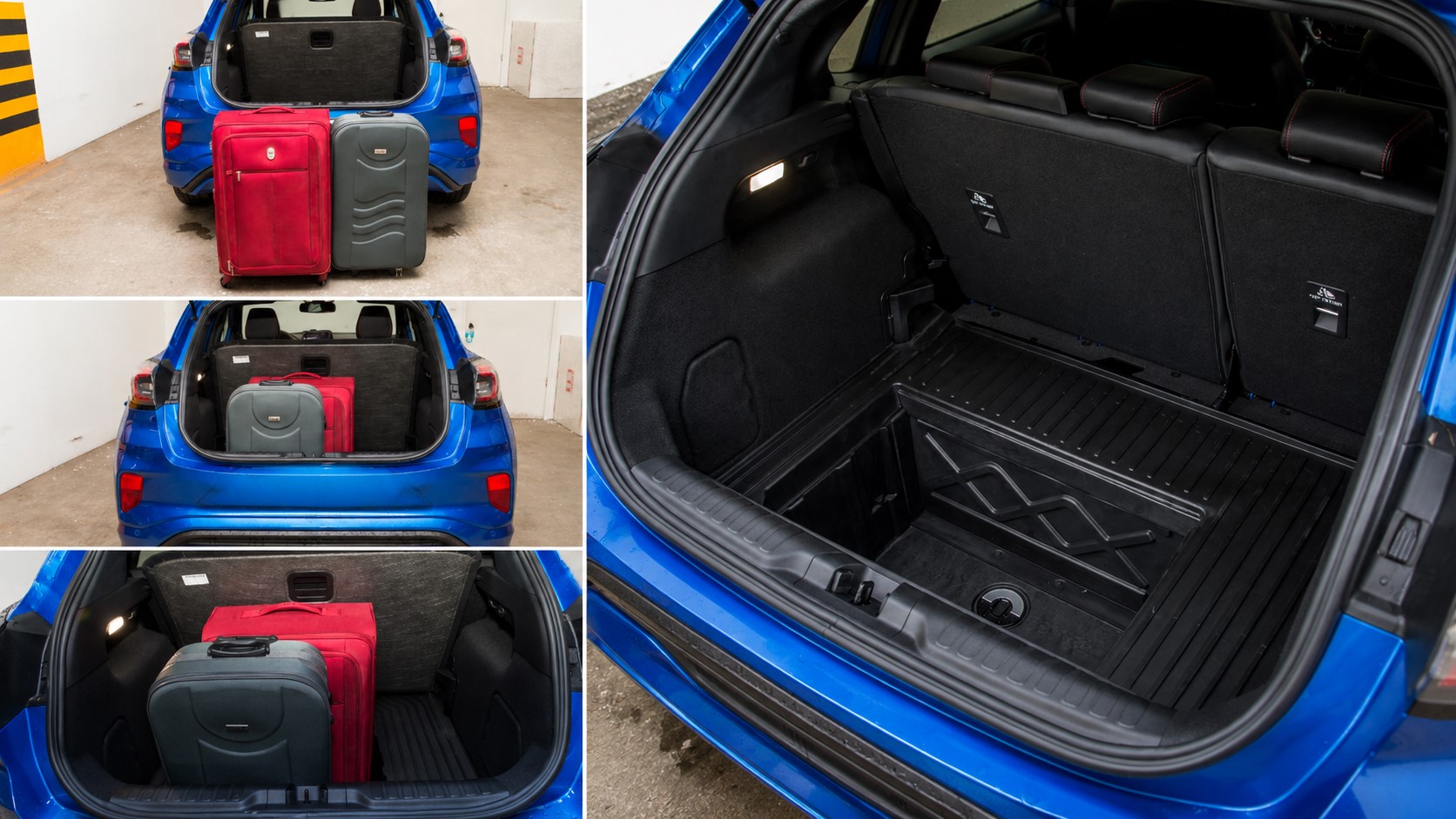 Ford Puma πορτμπαγκάζ 536 λίτρα και MegaBox