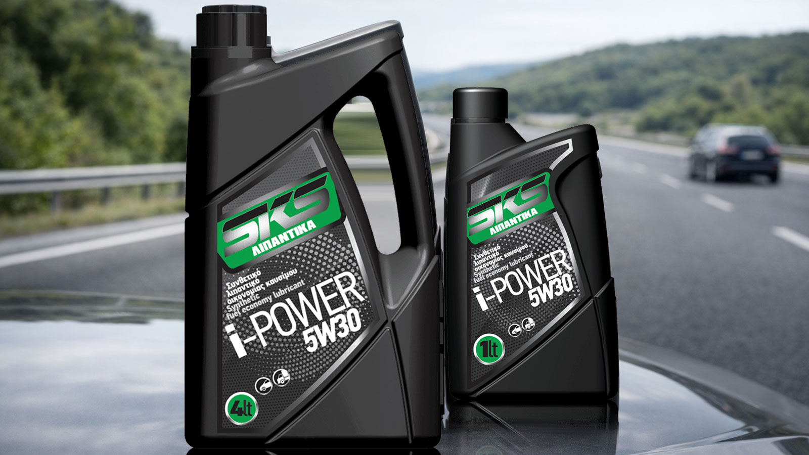 SKS I-POWER 5W-30 για οικονομία καυσίμου και προστασία κινητήρα SKS I-POWER 5W-30 για οικονομία καυσίμου και προστασία κινητήρα